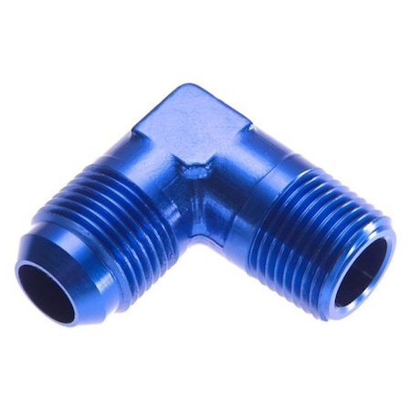 Araba Vector Male -8 AN to 0.5 in. NPT Male Adapter, Blue AR359375