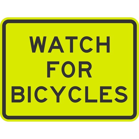 Lyle Watch For Bicycles, 24x18, Diamond Grade, Yellow Green G-11743-DG_24x18