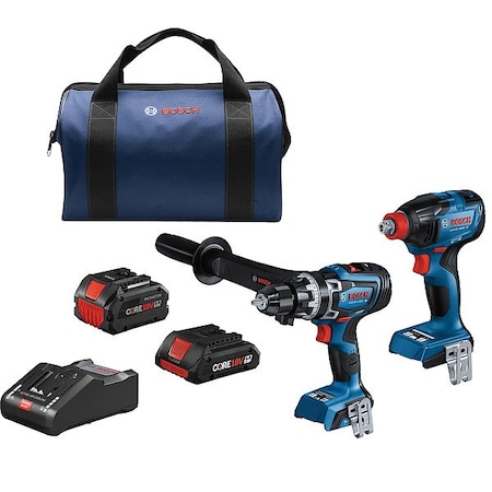 Bosch CordlessToolKit, (1)4.0Ah;(1)8.0Ah GXL18V-260B26
