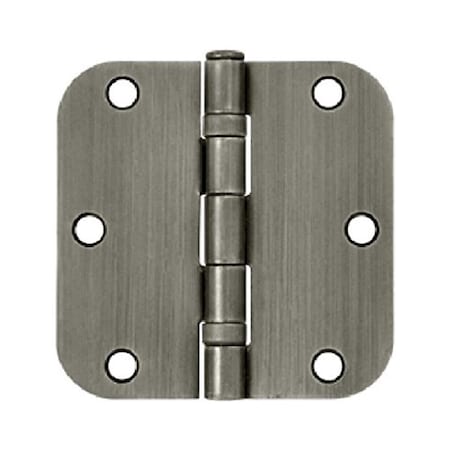 Patioplus 3.5 x 3.5 x 0.62 in. Radius Hinge Steel PA796197