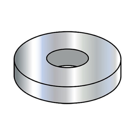 Zoro Select 2 3/4 U S S Flat Washer Zinc, 1 BOX OF 25 POUNDS 275WUSS