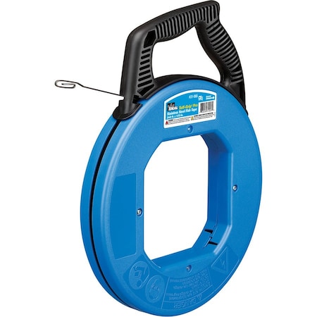 Ideal Fish Tape, 1/8 In x 240ft, Stainless Steel 31-067