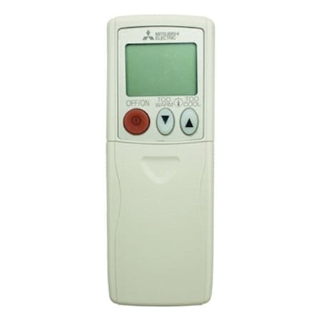 Mitsubishi Electric Handheld Remote Control, 3/4 in H, White E2246E426