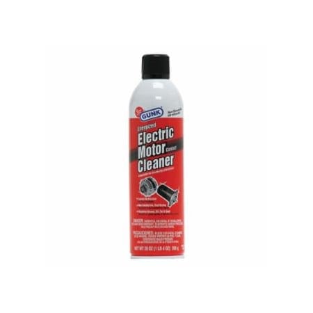 Gunk Electric Motor Contact Cleaner, 20 oz, Aerosol Can, Ether Scent, 12PK 615-NM1