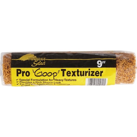 Linzer 9'' x 3/8'' Pro Goop Texturizer Specialty Roller Cover RC 119 0900