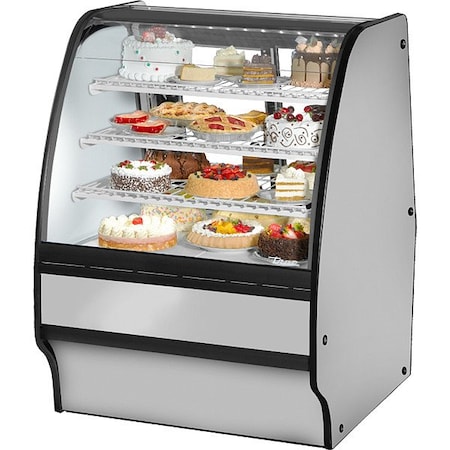 True Refrigeration Refrigerated Merchandiser, 49 1/8 in H TGM-R-36-SC/SC-S-W