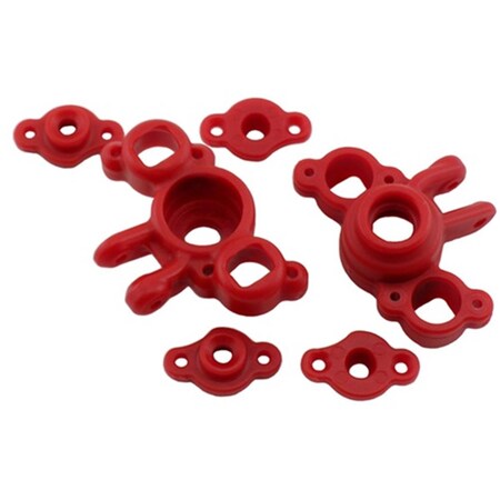 Rpm Products RPM Axle Carriers for Traxxas .06th E-Revo-Slash-Rally - Red RPM73169