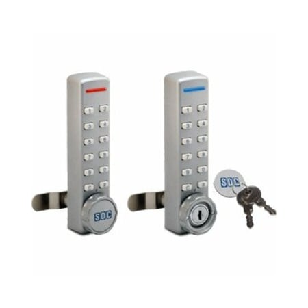 Security Door Controls Elect Keyless Lock, Keypad, Self-Locking 295