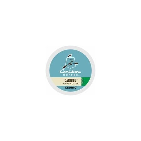 Caribou Coffee K-Cup Caribou Blend Decaf Coffee, Compatible with Keurig Brewer, Medium, K-Cup, Decaffeinated, 24PK 5000330137