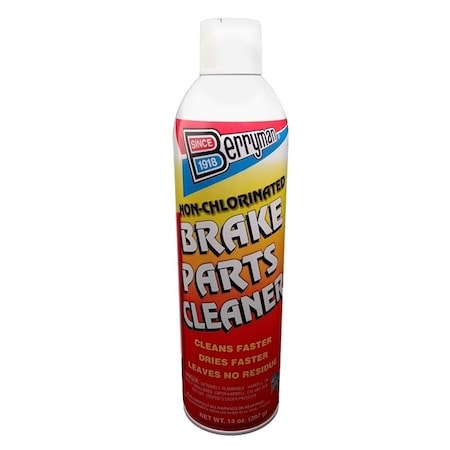 Berryman Brake Parts Cleaner, 14 oz Aerosol Can, Liquid, Aromatic/Mild 2420