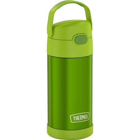 Thermos 12-Ounce FUNtainer Vacuum-Insulated Stainless Steel Bottle (Lime) F4100LM6