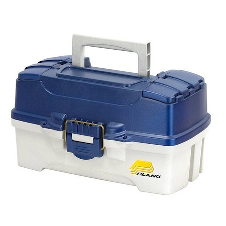 Plano 2 TRAY TOOL BOX BLUE/OFF WHITE 620206