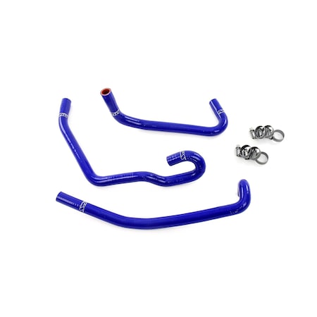 Hps Performance High Temp Reinforced Silicone Heater Coolant Hose Kit, Blue,  57-2141H-BLUE