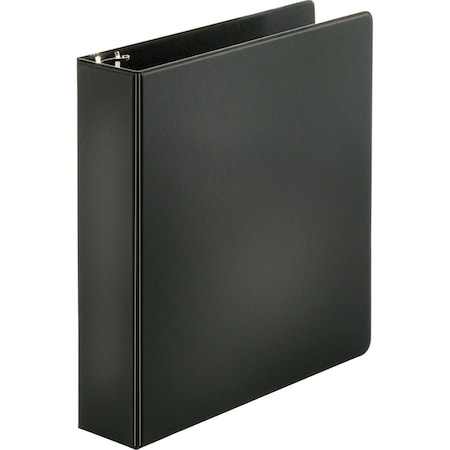 Business Source Basic Roundring Binder, Black BSN09977