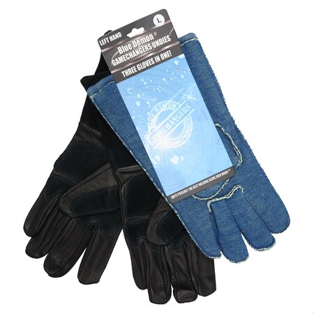 Blue Demon Gamechangers Undies Kagan liner and 2 leather MIG sleeves, Left Hand size XX-Large BDWG-GAMECHANGERS-UNDIES-LH-XXL