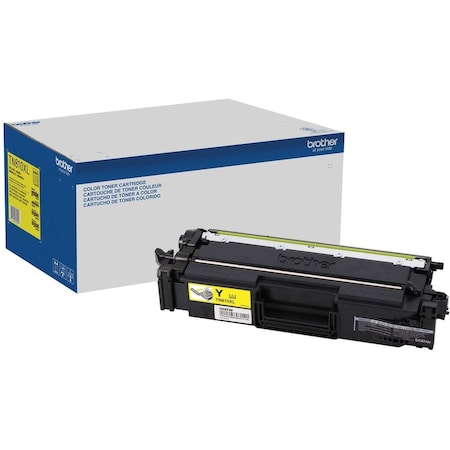 Brother High Yield Yellow Toner Cartridge 9,000 Yield TN810XLY