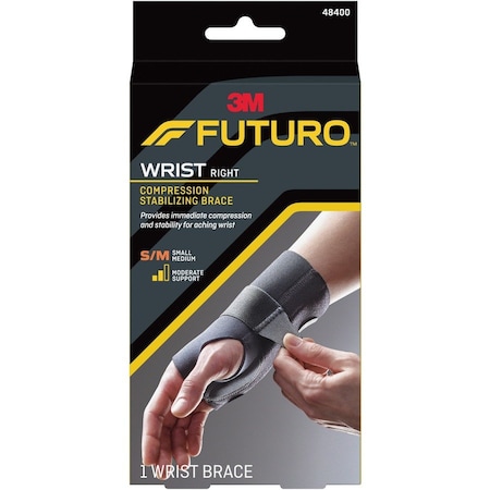 Futuro RightHand SmallMedium Wrist Support, Black MMM48400EN