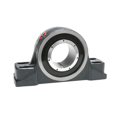 Moline Bearing Pillow Block Bearing, Cast Iron Housing Material, Spherical Roller, Steel Insert Material 19641415