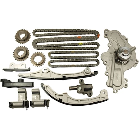 Engine Timing Chain Kit With Water Pump,