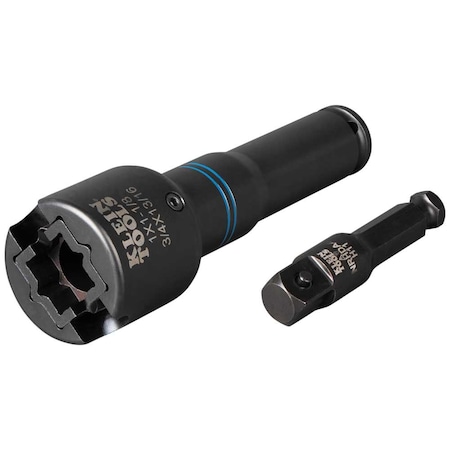 Klein Tools 4-in-1 Square Impact Socket NRHD4
