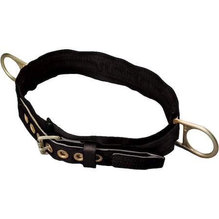 Miller Double D-Ring Body Belt With 3" Back Pad 2NA/XXLBK