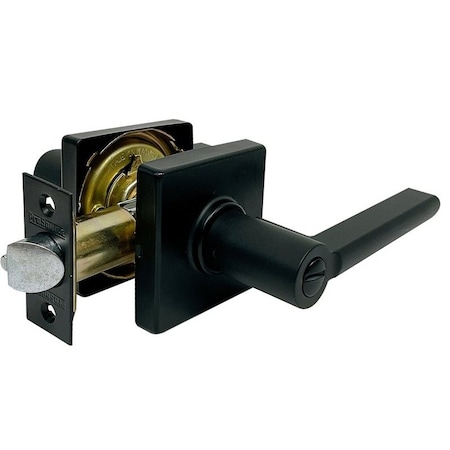 Prosource Privacy Lock, Lever, Contemporary, Matte Black LS3X901YASR4V24