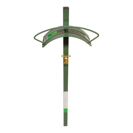 Yard Butler 150 ft. Green Free Standing Hose Hanger with Faucet HCF-3