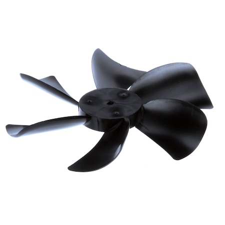 Turbo Air Fan Blade, Black Plastic, 6 Fin, Condenser/Evaporator 30218F0100