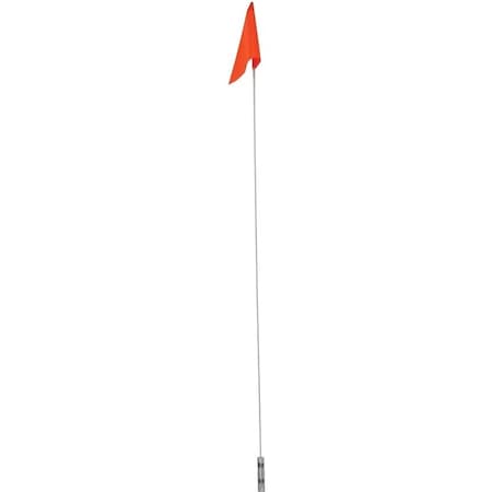 Kent Safety Flag, Fiberglass, Orange 68110