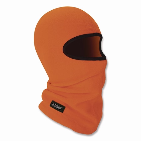 Ergodyne N-Ferno 6821 Fleece Balaclava Face Mask, One Size Fits Most, Orange 16954