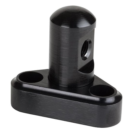 Lokar XTCB-40LS1 Throttle Cable Bracket for Small Block Chevy LS1 - Black LOKXTCB-40LS1