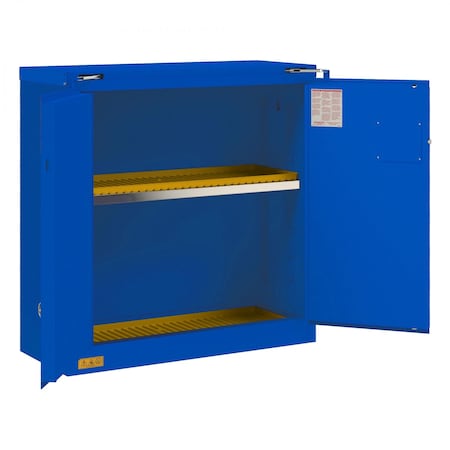 Durham Mfg Corrosive Storage, 30 Gallon, Self Close 1030S-293T