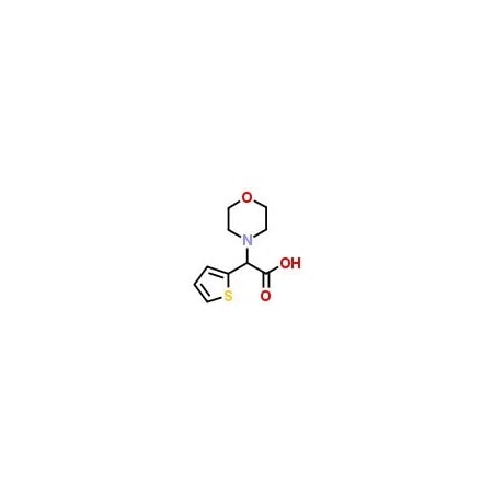 Ak Scientific Morpholin-4-yl-thiophen-2-yl-acetic acid (100mg), CAS 870860-34-7 C025-100mg