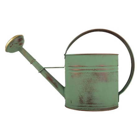Kings County Tools 1 Gallon Plant Watering Can w/ Removable Spout Copper Plated Metal Watering Can GW40A01-01