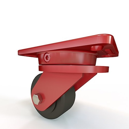Hamilton Ergo-X2 Swivel Caster, 4"X2" Nylast High Performance Cast Nylon Wheel S-ERGO-4NYB