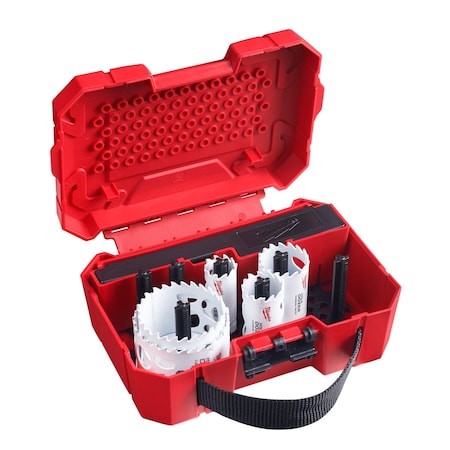 Milwaukee Tool 9 pc. HOLE DOZER with Carbide Teeth Hole Saw Kit 49-22-3079