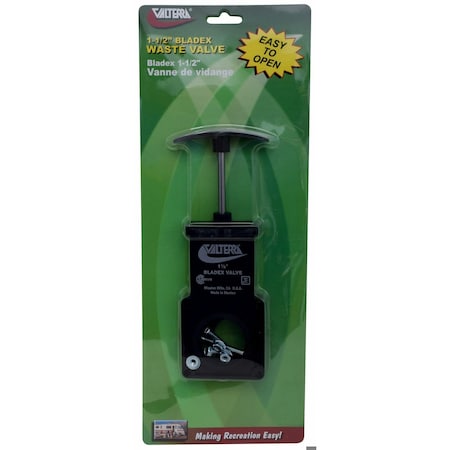 Valterra BLADEX WASTE VALVE BODY, 1-1/2IN, CARDED T1001VP
