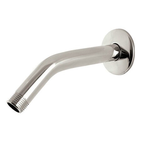 Kingston Brass 8" Shower Arm with Round Flange, Polished Nickel K208M6