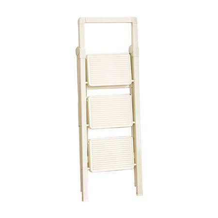 Wrightmaster 3.3 ft. Steel Step Ladder, 8 ft. Reach with Wide Anti-Slip Pedal, 300 lb. Capacity ZoroFGNB3B