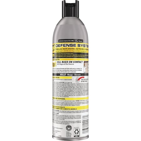 Raid Max 16.5 Oz. Foam Wasp & Hornet Killer 4476