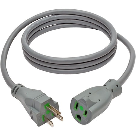 Tripp Lite 6FT HOSPITAL MEDICAL POWER EXTENSION CORD 5-15P 5-15R 13A GRAY P022-006-GY-HG