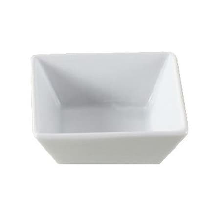 Cocinando 3 in. Square Porcelain Deep Dessert Bowl, Super White - 5.5 oz, 36PK CO4240810