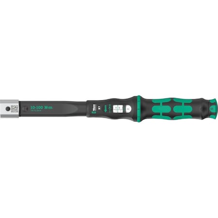 Wera Click-Torque X 7 torque wrench for insert tools, 10-100 Nm, 14x18 x 10-100 Nm 5075657001