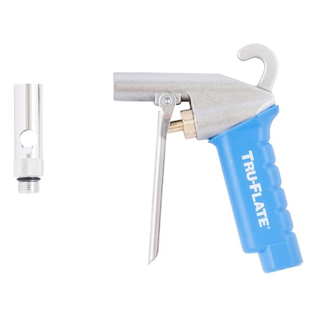 Tru-Flate Hi-Flo Blowgun Aluminum 0.25 in. FNPT 1673516