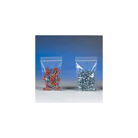 Bubblefast 500-8 x 20'' - 4 Mil Clear Reclosable Poly Bags, 500PK BFPB4173