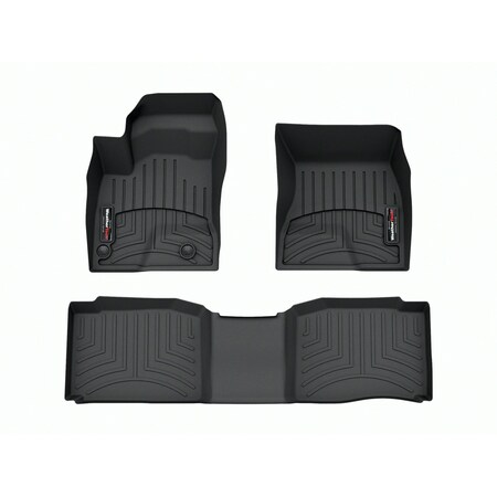 Weathertech Black, Front and Rear Floorliners 441792-1-2