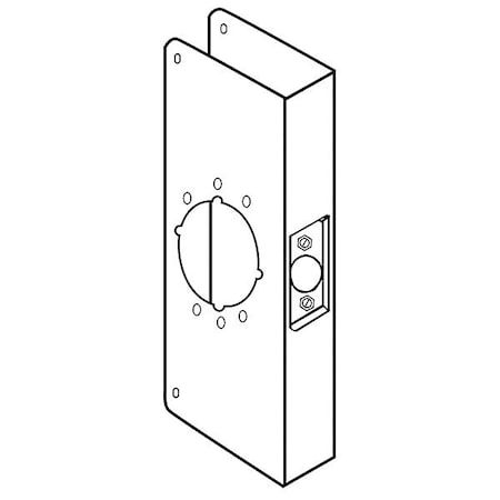 Don Jo Door Push and Pull Plates 12-S-2-CW