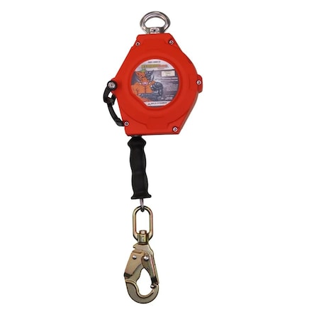 Malta Dynamics Hybrid Hog Self-Retracting Lifeline, 20 ft Length, 310 lb Weight Capacity C9000-G2