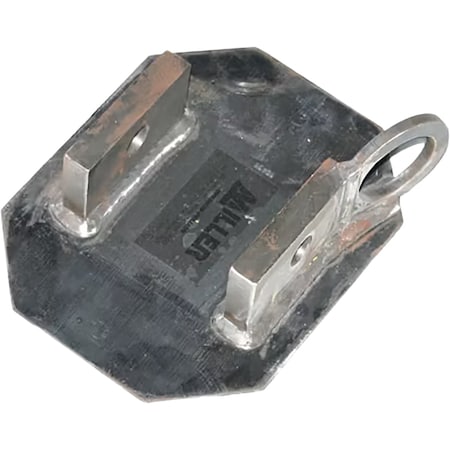 Miller Plate with Tie-Off Anchor, DuraHoist Systems DH-AP-4/
