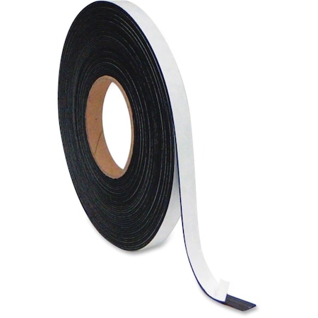 Davenport 1 in. x 50 ft. Magnetic Adhesive Roll, Black DA789790